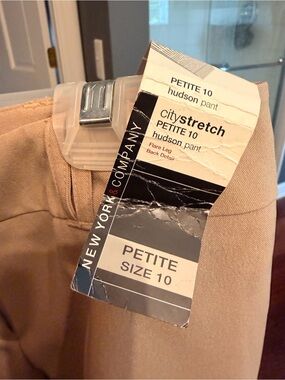 New York & Company Beige Petite Dress Pants